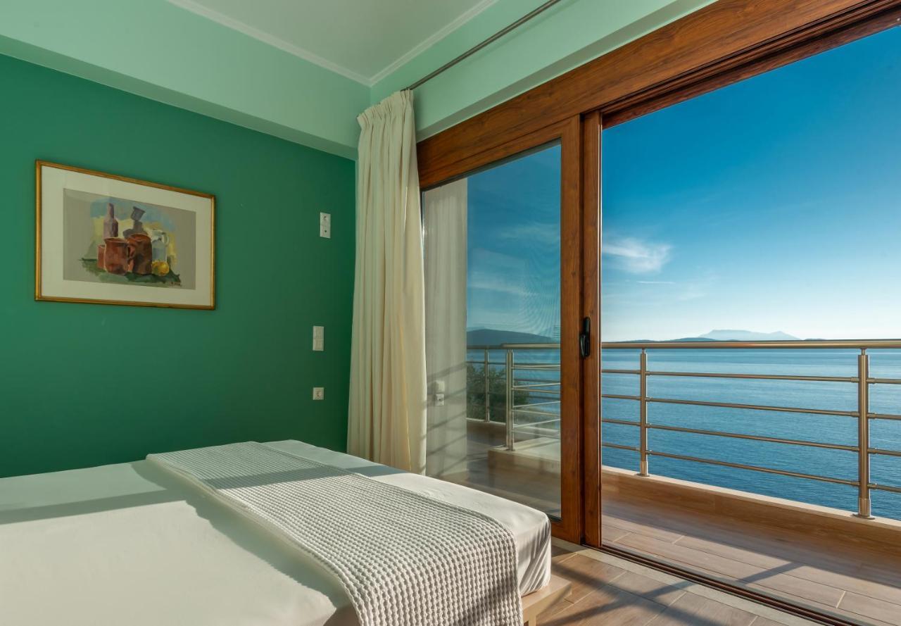 Iris Villas Lefkada - Marine Villa With Private Sea Access Sivota  Ngoại thất bức ảnh