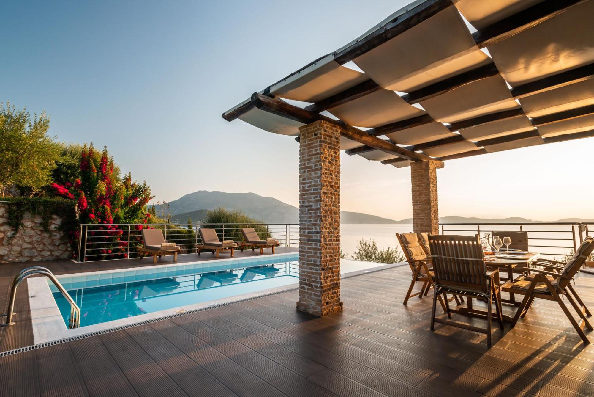 Iris Villas Lefkada - Marine Villa With Private Sea Access Sivota  Ngoại thất bức ảnh