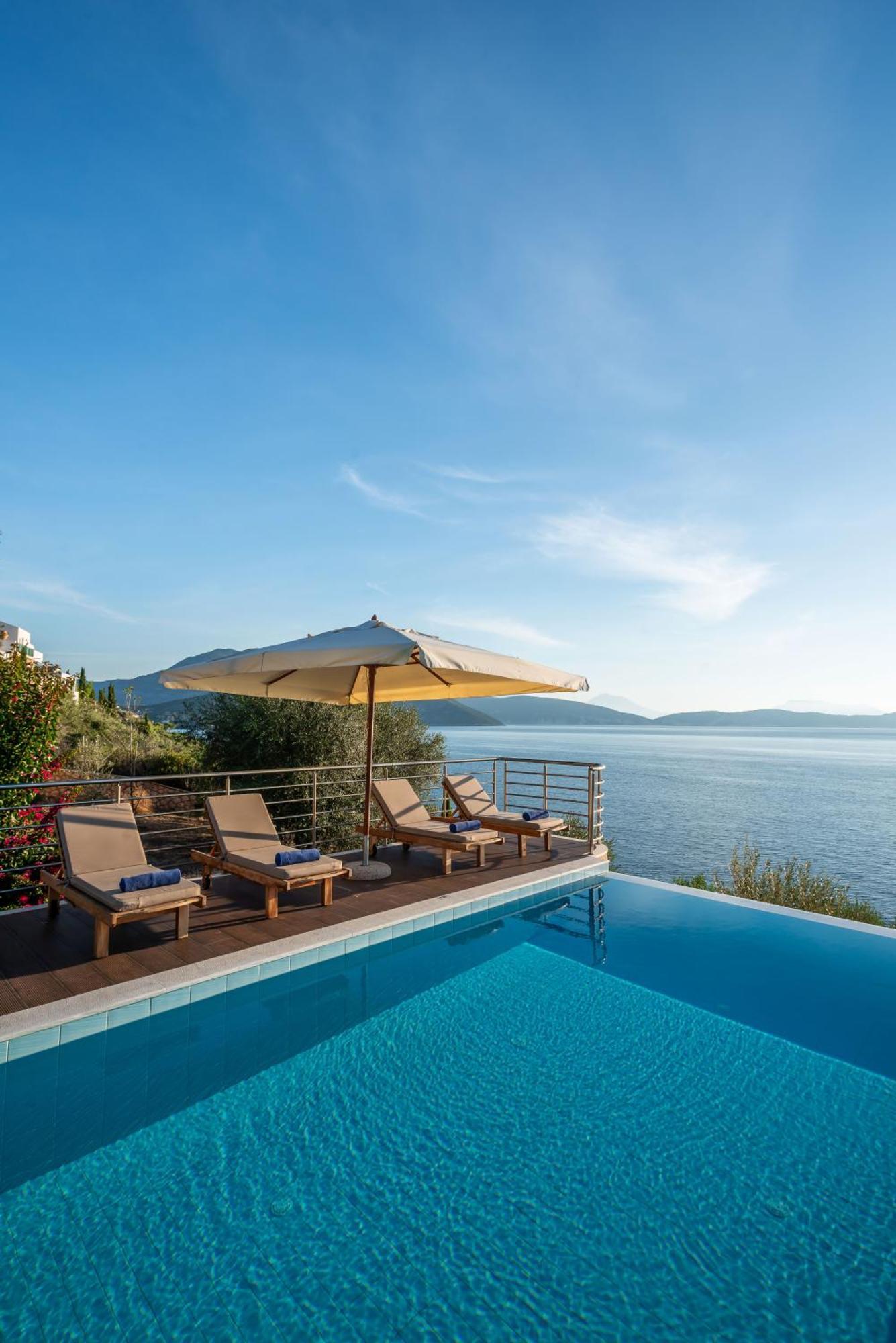 Iris Villas Lefkada - Marine Villa With Private Sea Access Sivota  Ngoại thất bức ảnh